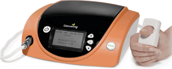 Image: The Glasswing wireless, noninvasive hemoglobin (Hb) measurement system (Photo courtesy of OrSense).